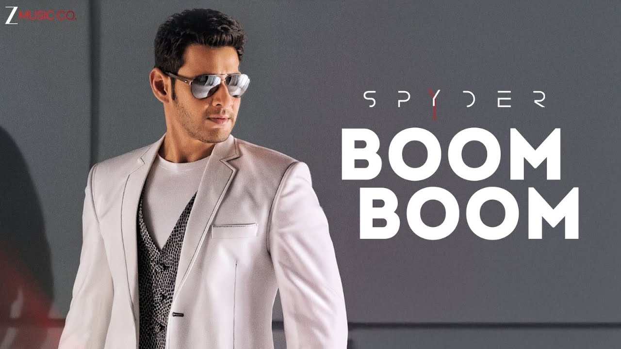 Boom Boom (Tamil) - Spyder | Mahesh Babu & Rakul Preet Singh | AR Murugadoss | Harris Jayaraj