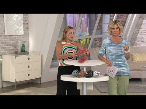 Earth Leather or Suede Cut-Out Wedges - Ficus Leo on QVC