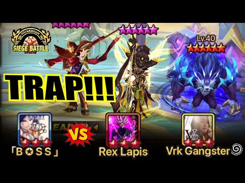 Its' a TRAP Defense!!!! OP Carcano in Top Tier Guardian 3 Siege Battle! - Summoners War