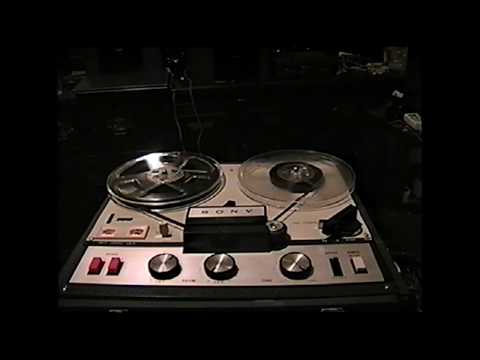 Checking Out my Sony TC 200 reel to reel Vhs edition! & demonstraition