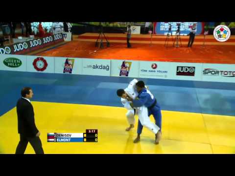 Judo Grand-Prix Samsun 2013: Kirill DENISOV (RUS) - Guillaume ELMONT (NED) Final [-90kg]