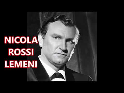 NICOLA ROSSI LEMENI GIULIO NERI in Don Carlo di Verdi da Ella giammai m'amò      1961