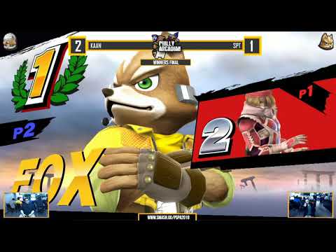 PSpA 2018 - Kaan (Sheik) vs SPT (Fox) - Winners Final - Super Smash Bros. for Wii U