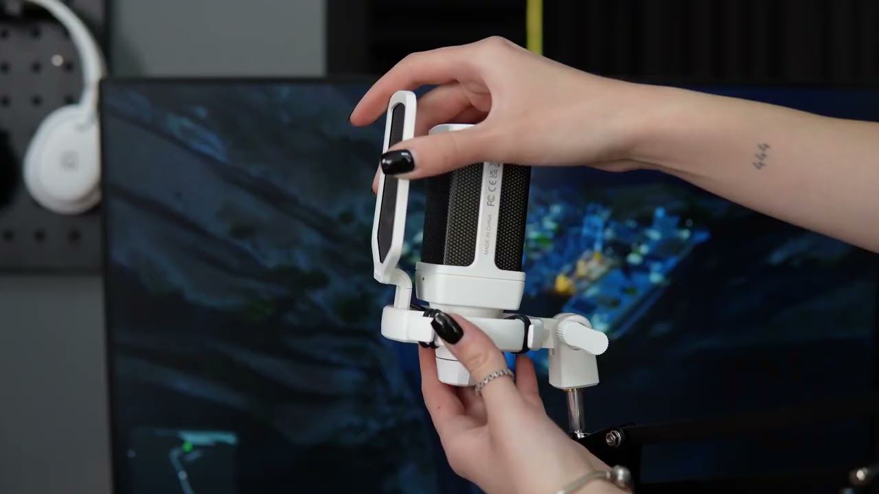 Мікрофон Fifine Q6TW White video preview