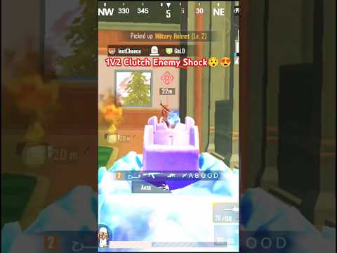 1V2 Clutch Enemy Shock😯😍Pubg Mobile #bgmi #pubgmobile #gaming #shortvideo #shorts #trending