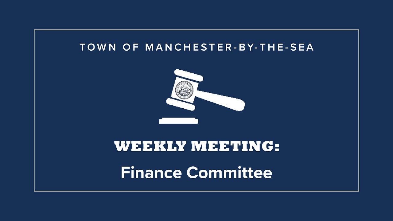From the Finance Committee