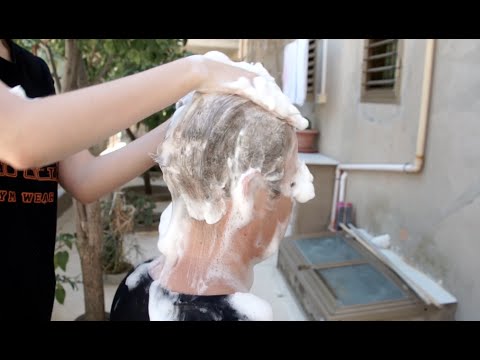 Pasc: Head Massage & Hair Wash 2 (shampooing the whole head) ASMR