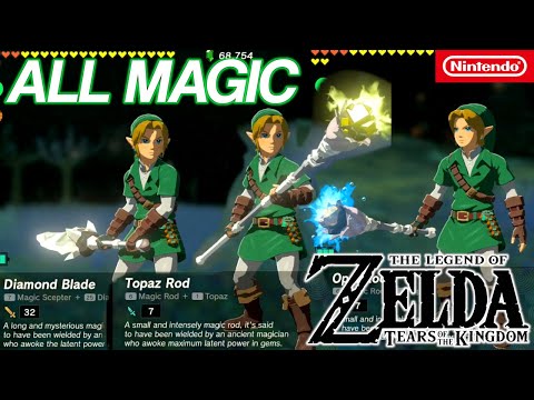 ALL MAGIC | Magic Scepter | Magic Staff | Magic Rod | All Gemstone Combinations