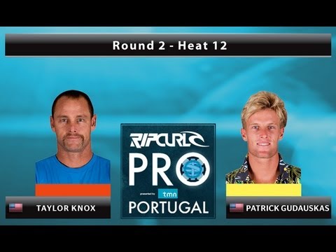 Round 2 - Heat 12: Knox vs. Gudauskas