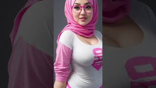 pink edisi #short #hijab #hijabai #hanyaai #shortvideo
