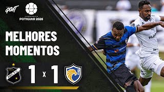 TESTE PRA CARDÍACO! ABC E QFC FICAM NO EMPATE NO POTIGUAR