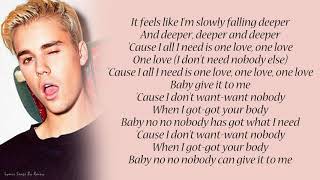 Justin Bieber - One Love | Lyrics Songs