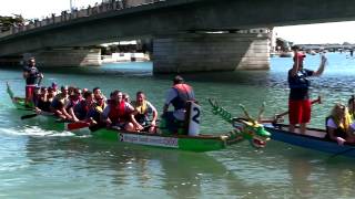 preview picture of video 'Shoreham-by-Sea Dragon Boat Racing 2014'