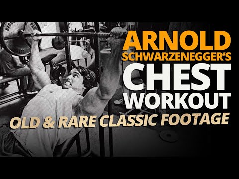 Arnold Schwarzenegger's Epic Chest Workout