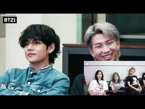 BTS reaction- TWICE talk that talk Dance Practice Behind Scenes