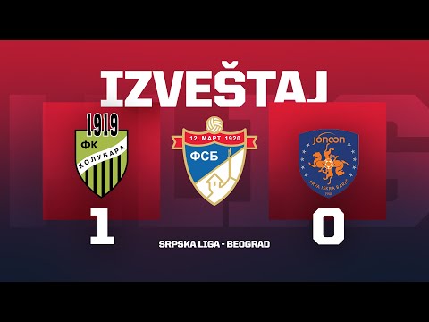 Izveštaj KOLUBARA - PRVA ISKRA Srpska Liga Beograd 24/25 - 5. Kolo