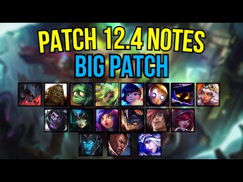Patch 12.4 Notes | Zeri Big Changes | Qiyana, Xayah, Sett, Neeko, Aatrox, Nami, Veigar And More