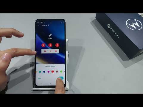 how to change icon style in moto g51 | moto g51 me icon style kaise change kare,icon color change