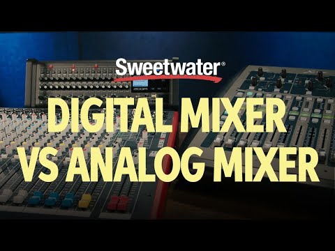Digital Mixer vs Analog Mixer – What's the Difference? | Live Sound Lesson 🎛