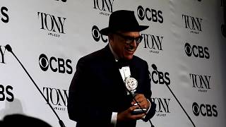 David Yazbek ('The Band's Visit') in the Tony Awards 2018 press room | GOLD DERBY