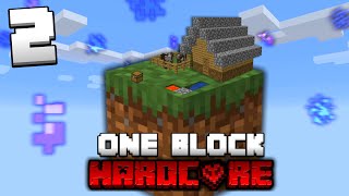 Hardcore Minecraft Skyblock But You Only Get ONE B