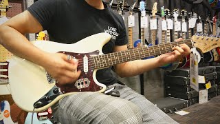 Video thumbnail for The Squier Paranormal Cyclone (Pearl White) ! by Zachie J. Brown