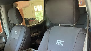 2015-2020 F150 Rough Country neoprene seat covers