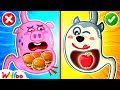 Healthy Food vs Junk Food - Don't Overeat | Wolfoo Healthy Habits | Wolfoo Channel New Episodes