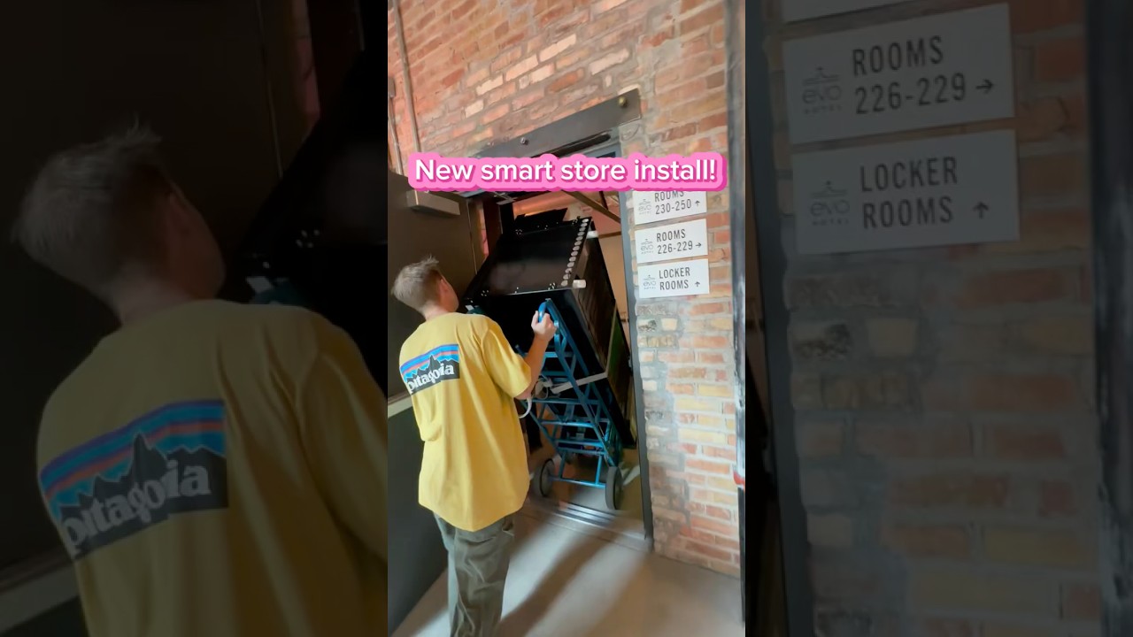 This is the smart store 600 duo from cantaloupe! #vendingmachine #passiveincome #sidehustle