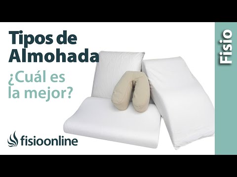 ¿Cuál es la mejor almohada para mi? Dura, blanda, alta, baja, anatómica, de latex...