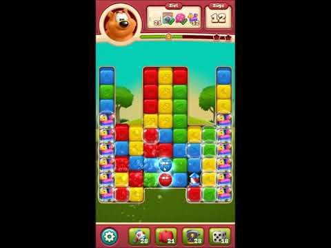 Toon Blast Level 2104 - NO BOOSTERS 🐻🐺🐱 | SKILLGAMING ✔️