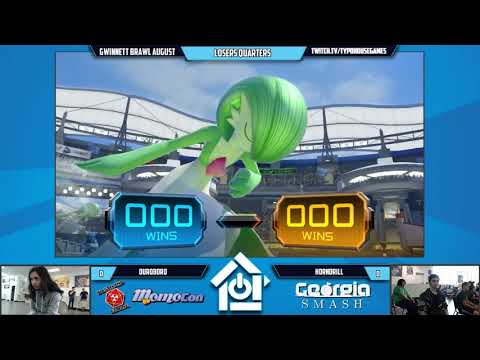 Gwinnett Brawl August 2017 - Ouroboro  vs Horndrill -  Pokken Losers Quarters