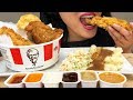 ASMR KFC Crunchy Fried Chicken Eating Sounds 먹방 No Talking ASMR Phan