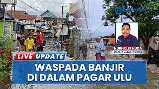 Banjir Genangi Jalan Desa, Luapan Air Sungai Penuhi Sepanjang Bantaran hingga Ganggu Aktivitas Warga