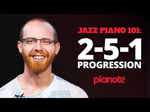 The 2-5-1 Chord Progression (Jazz Piano For Beginners)