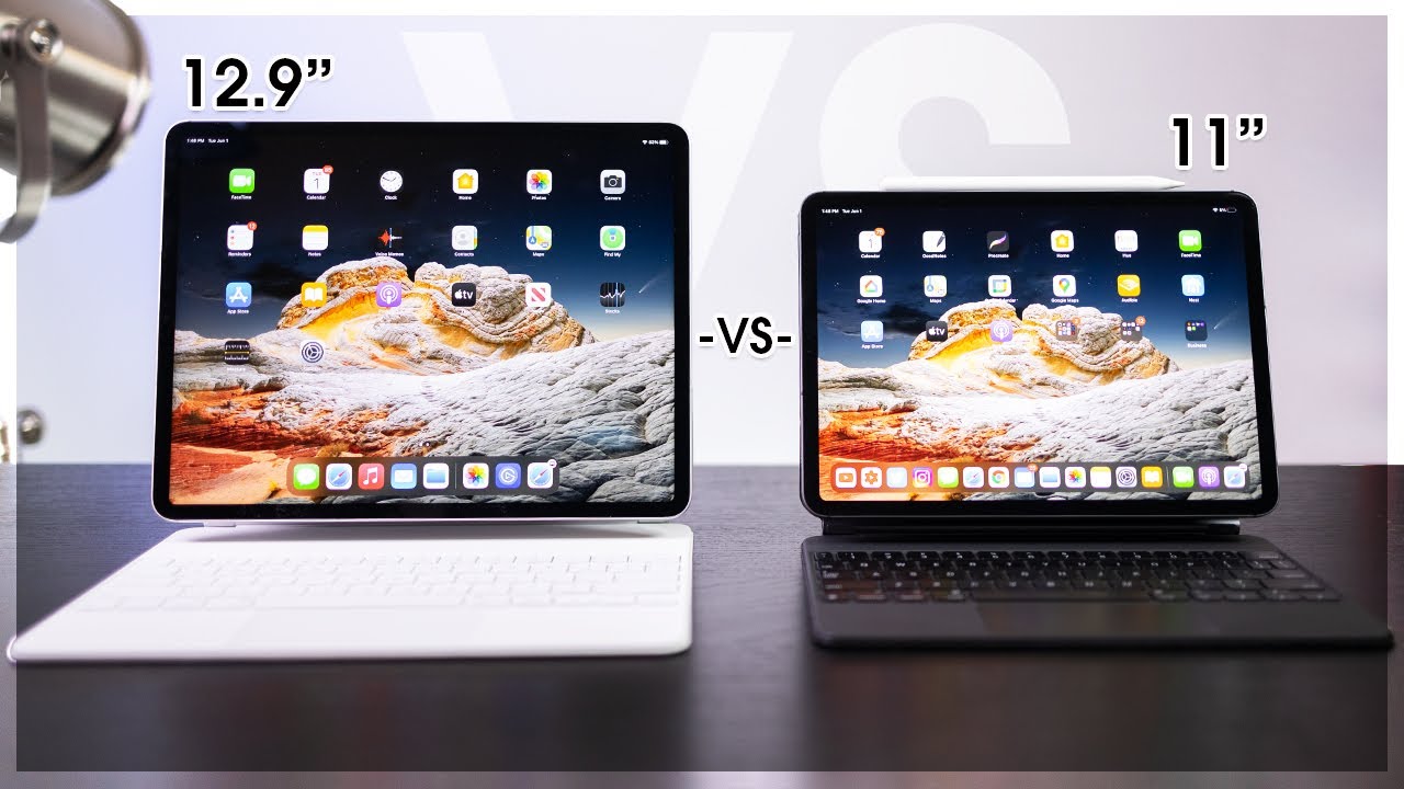 which size iPad Pro? 11" vs 12 9"...don't pick the wrong iPad (M1 iPad Pro)