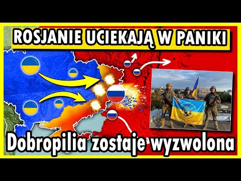 Dobropol wyzwolony! 1M rosyjskich żołnierzy rozpada się w ciągu kilku godzin, PUTIN traci wszystko