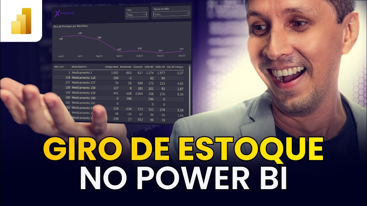 Como calcular Giro de Estoque no Power BI