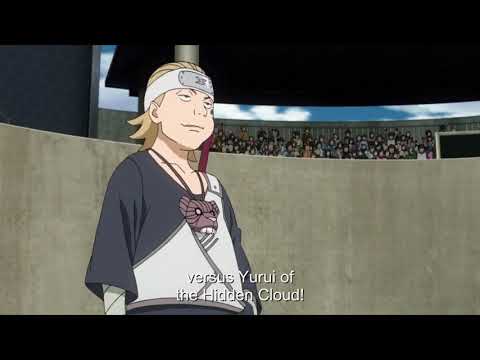 Boruto Vs Yurui (Full Fight) Ep 58 Chunin Exams