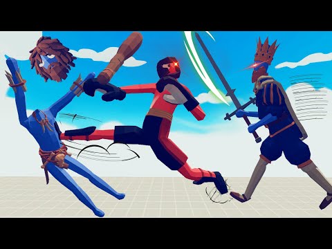 KICKBOXER vs EVERY UNIT | Totally Accurate Battle Simulator-TABS