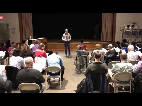 Ryan J. Kiel Conducting Excerpt from Bernstein's "Chichester Psalms"