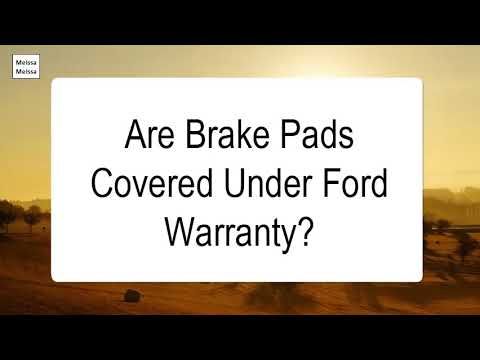 2nd YouTube video about are brake pads covered under warranty
