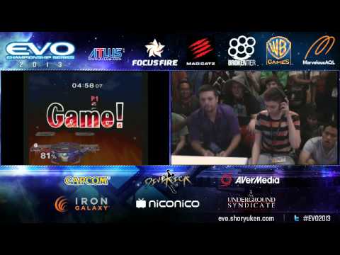EVO 2013 SSBM QF - Hungrybox (Jigglypuff) vs Leffen (Fox)