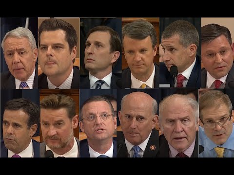 GOP lawmakers ask Daniel Goldman & Stephen Castor questions in Trump impeachment hearings (December 9, 2019)