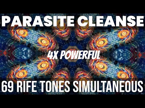 Rife Parasite Cleanse Full Set : 69 Tones Simultaneous : 4X Powerful