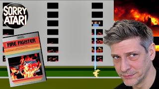 🕹️ Sorry Atari #104: Getting Burned by Imagic's Fire Fighter on the Atari 2600 🕹️