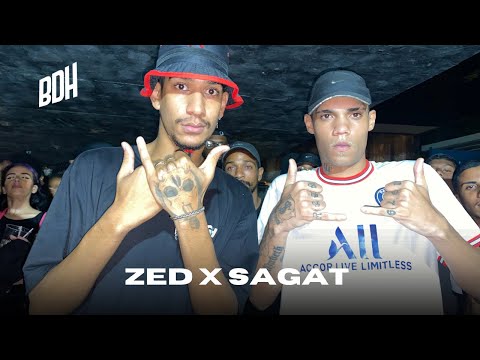 (ATÉ A ÚLTIMA RIMA 🔥) ZED X SAGAT - SEMI FINAL - BDH216