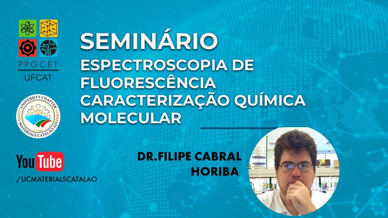 Espectroscopia de fluorescência caracterização química molecular