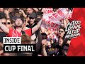 WAT EEN SFEER! PSV-supporters gaan HELEMAAL LOS op het PSV FANplein! ? | INSIDE Cup Final
