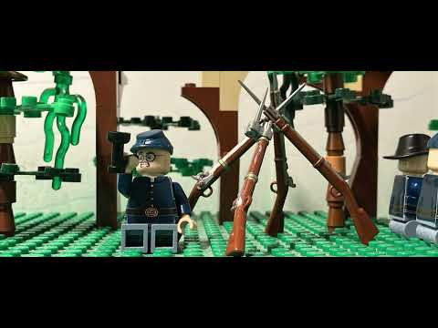 LEGO AMERICAN CIVIL WAR  BATTLE OF SHILOH